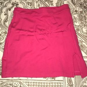Barbie pink mini skirt